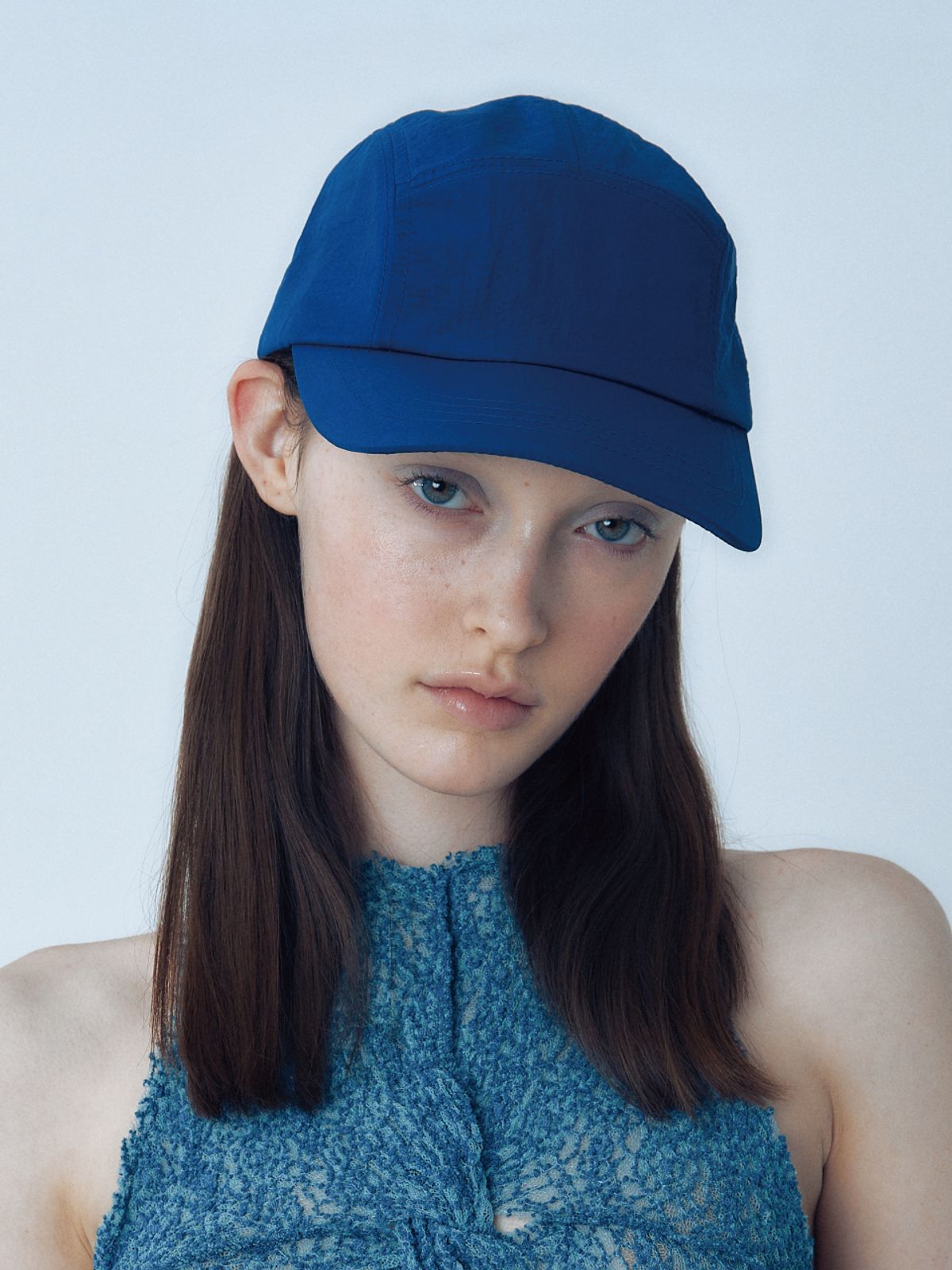 포에지담(POESIEDAME) PARACHUTE CAP IN NAVY