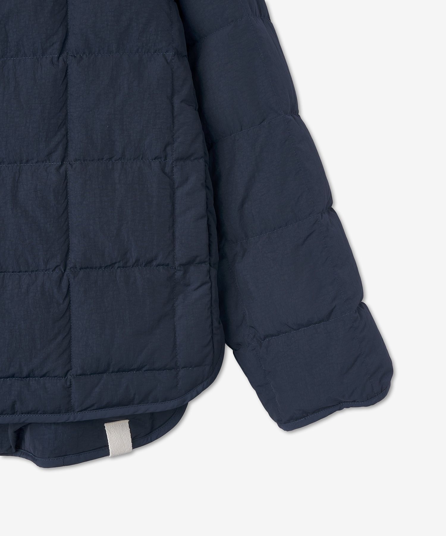 MUSINSA | JIL SANDER Quilted Button Jacket - Blue MUSINSA | JIL SANDER Quilted Button Jacket - Blue