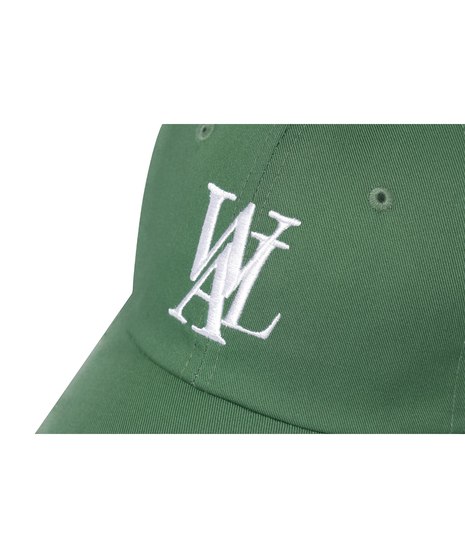 キャップ WOOALONG Signature Logo ball cap FOREST GREEN SD5AAC102FG Signature low ball cap - FOREST GREEN - WOOALONG | 60