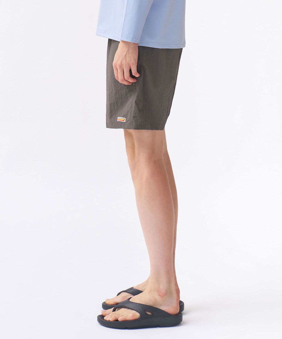 블랙몬스터핏(BLACK MONSTER FIT) 워셔 쿨링 우븐 쇼츠 (CHARCOAL) / BM220827