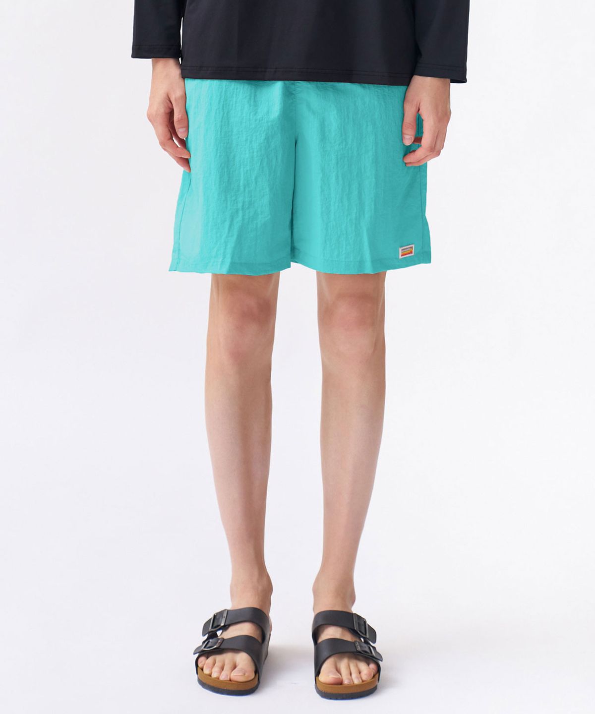 블랙몬스터핏(BLACK MONSTER FIT) 워셔 쿨링 우븐 쇼츠 (MINT) / BM220827
