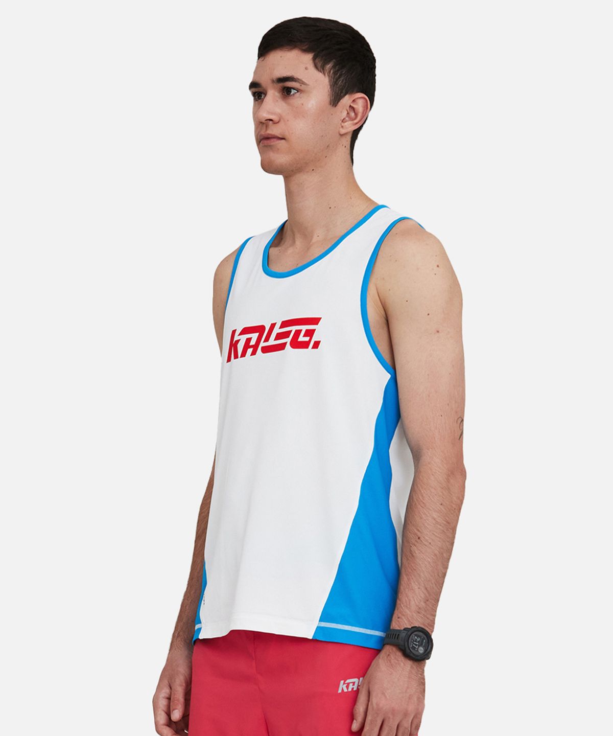 칼렉(KALEG) UNISEX FLIGHT SLEEVELESS_WHITE