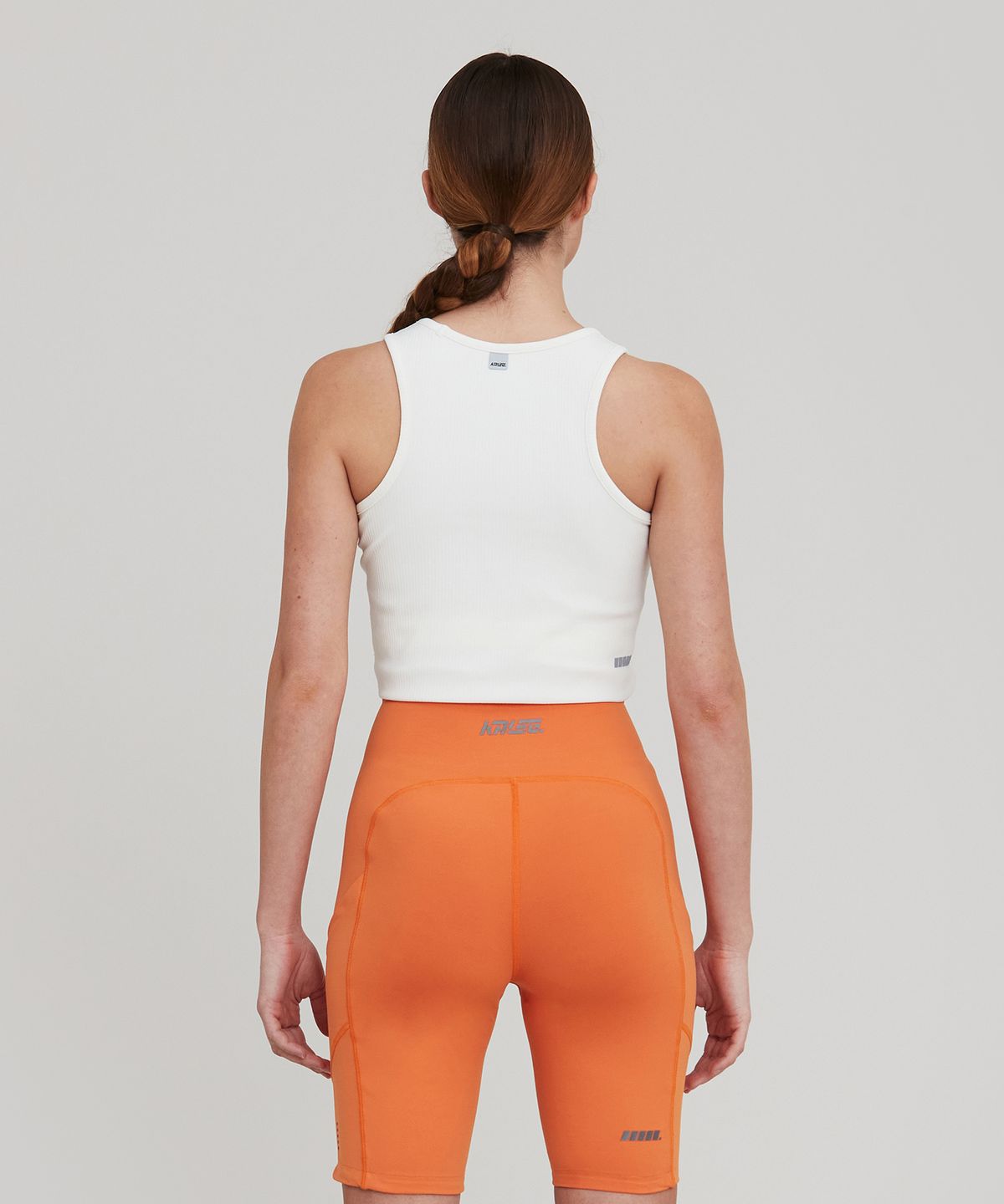 칼렉(KALEG) WOMENS WARM UP TANK TOP (ATHLETIC)_IVORY