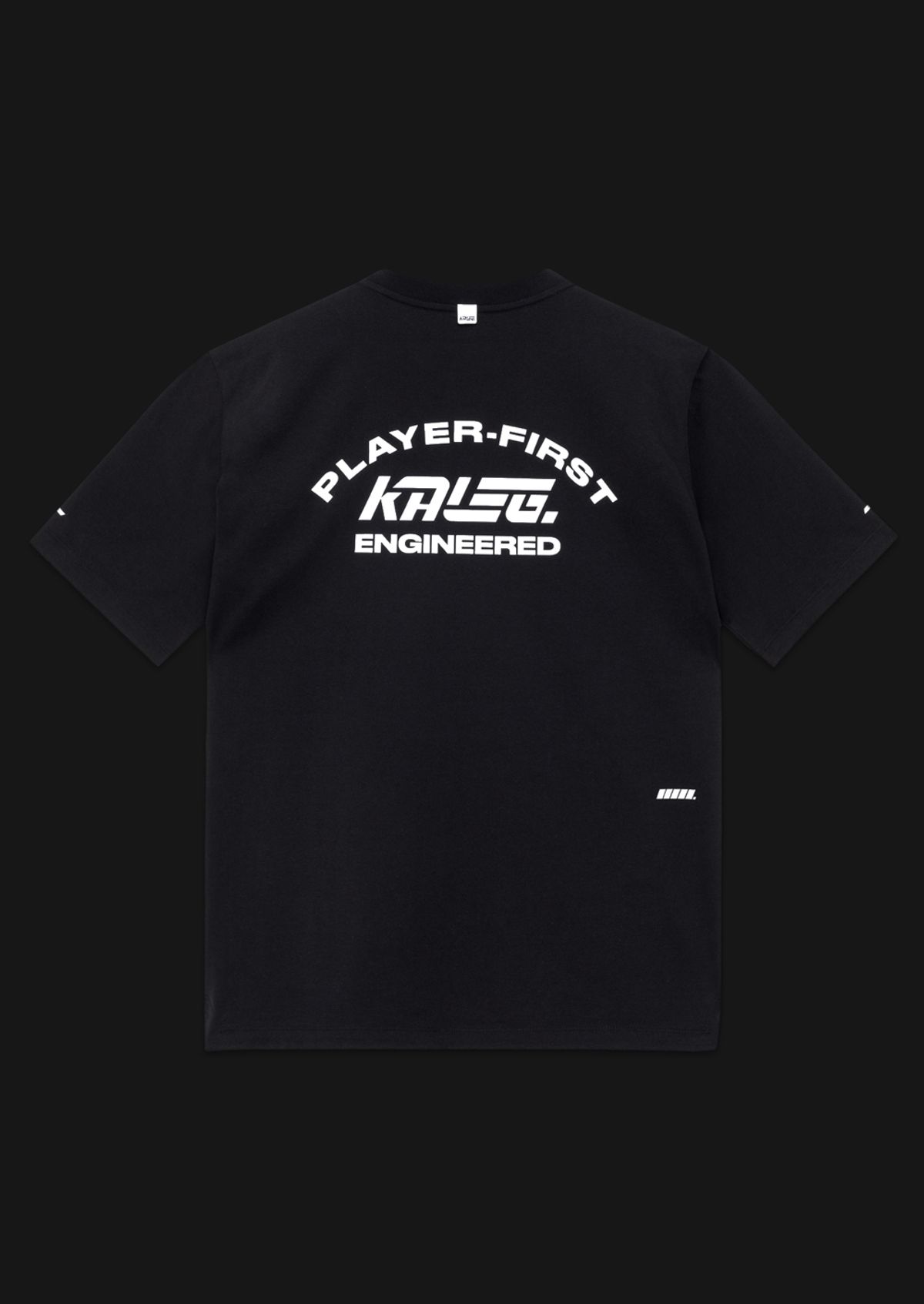 칼렉(KALEG) MENS WARM UP T SHIRTS (WIDE)_BLACK