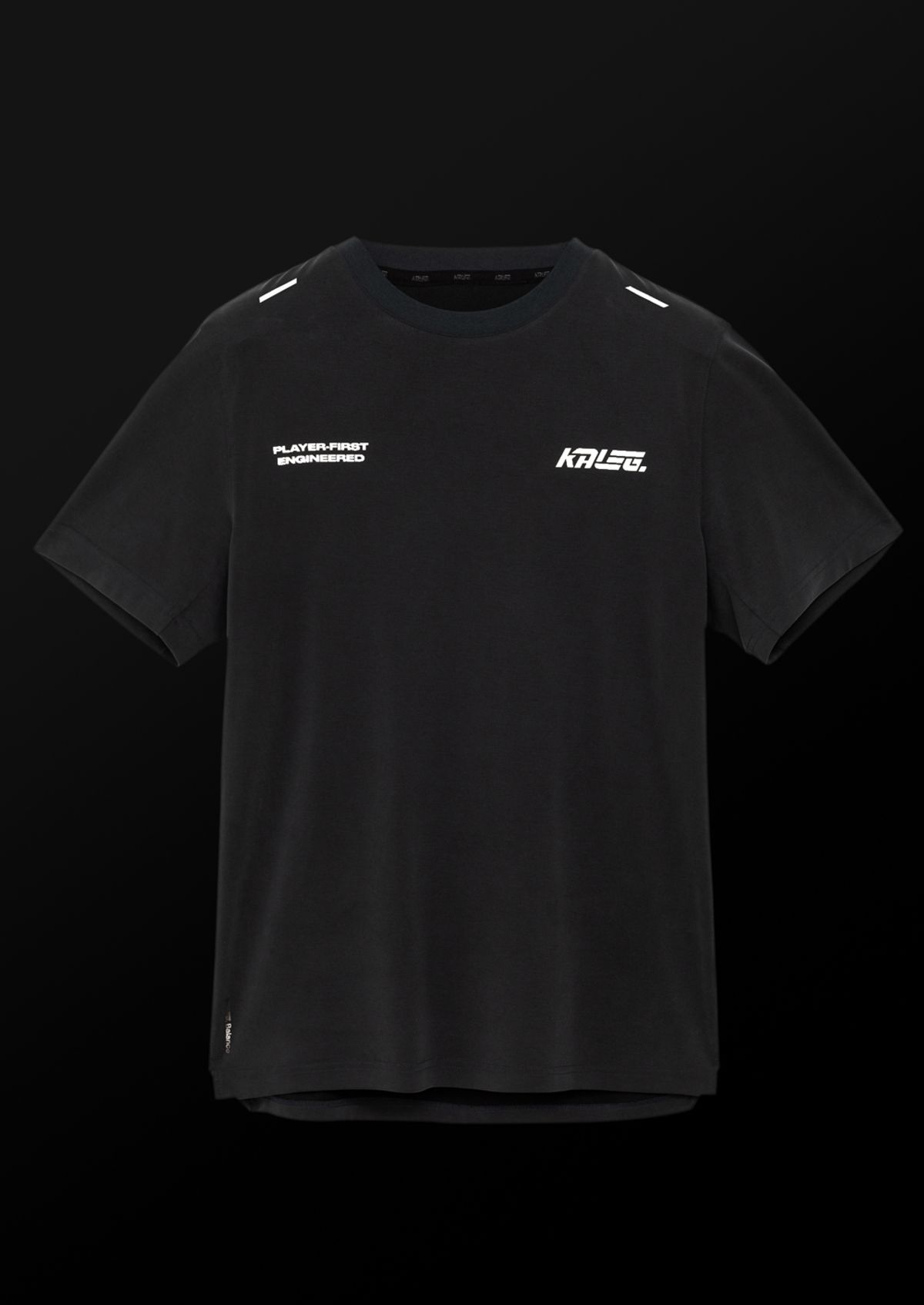 칼렉(KALEG) UNISEX BALANCE T SHIRTS_DEEP CHARCOAL
