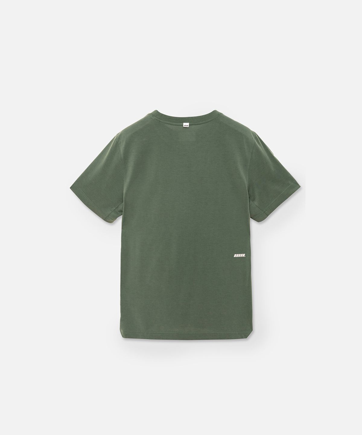 칼렉(KALEG) UNISEX BALANCE T SHIRTS_DARK GREEN