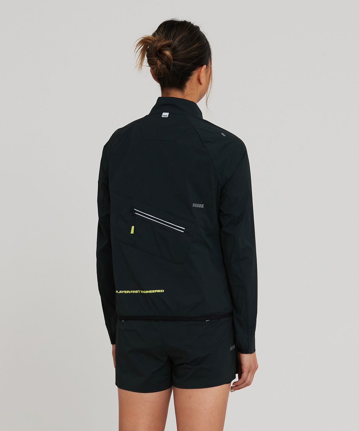 칼렉(KALEG) WOMENS AIR BLADE WIND JACKET (ATHLETIC)_BLACK