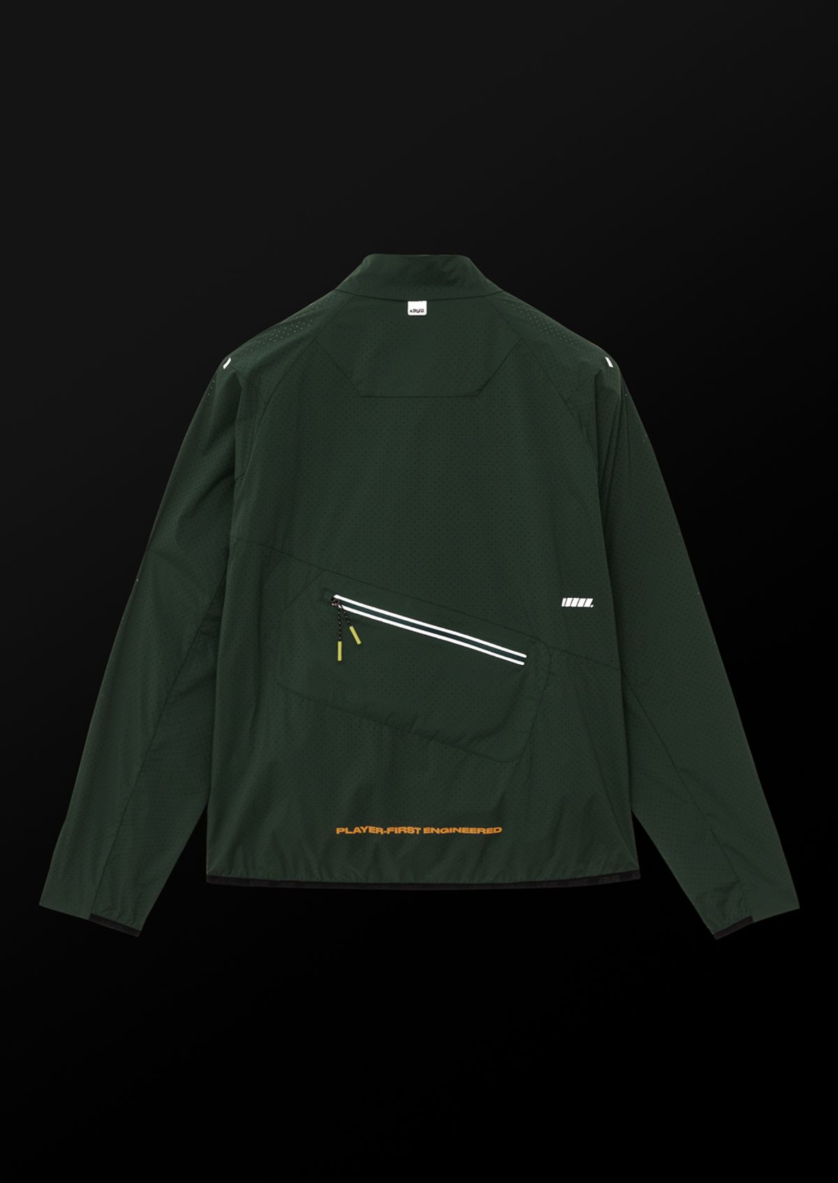 칼렉(KALEG) MENS AIR BLADE WIND JACKET (ATHLETIC)_DARK GREEN