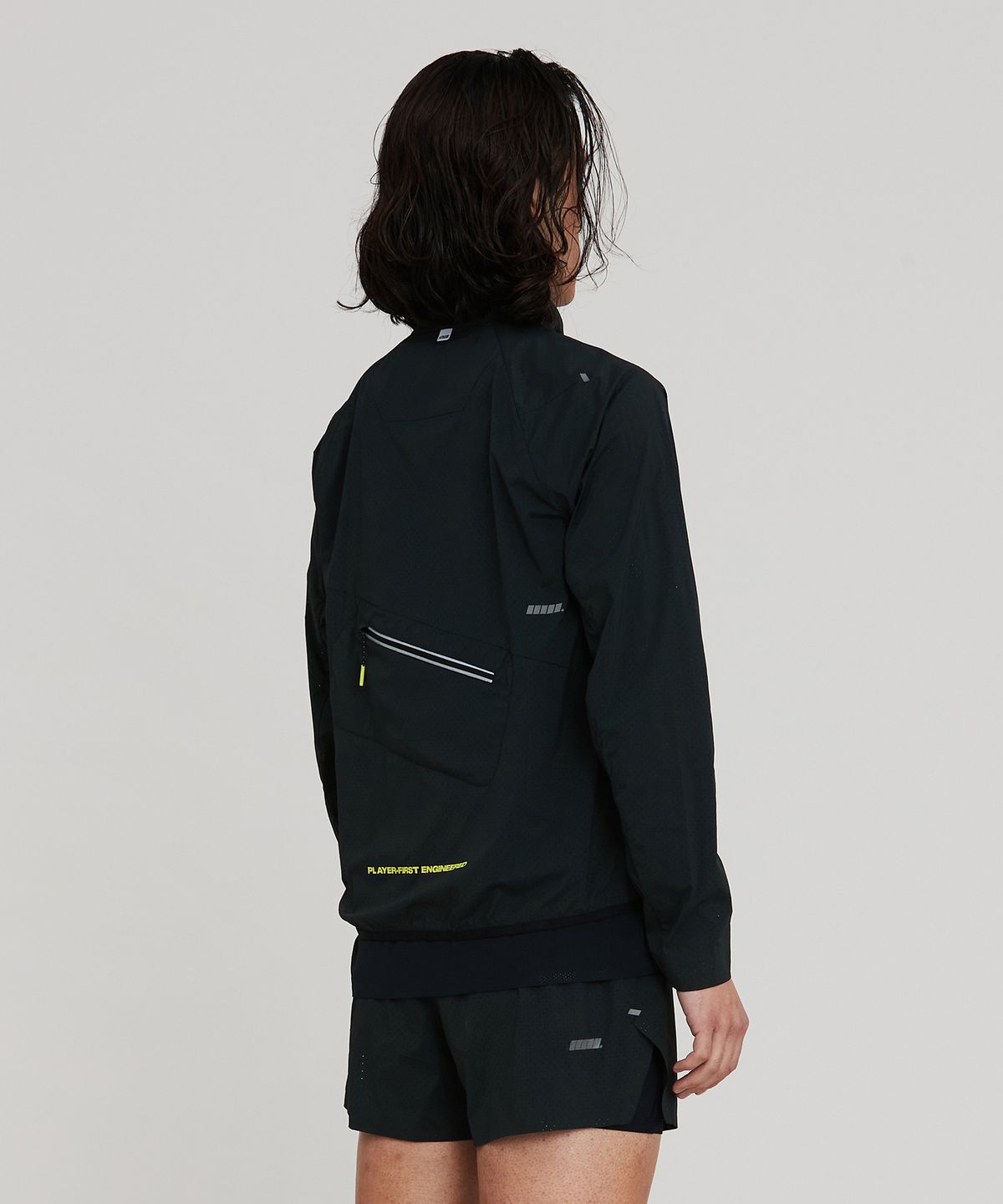 칼렉(KALEG) MENS AIR BLADE WIND JACKET (ATHLETIC)_BLACK