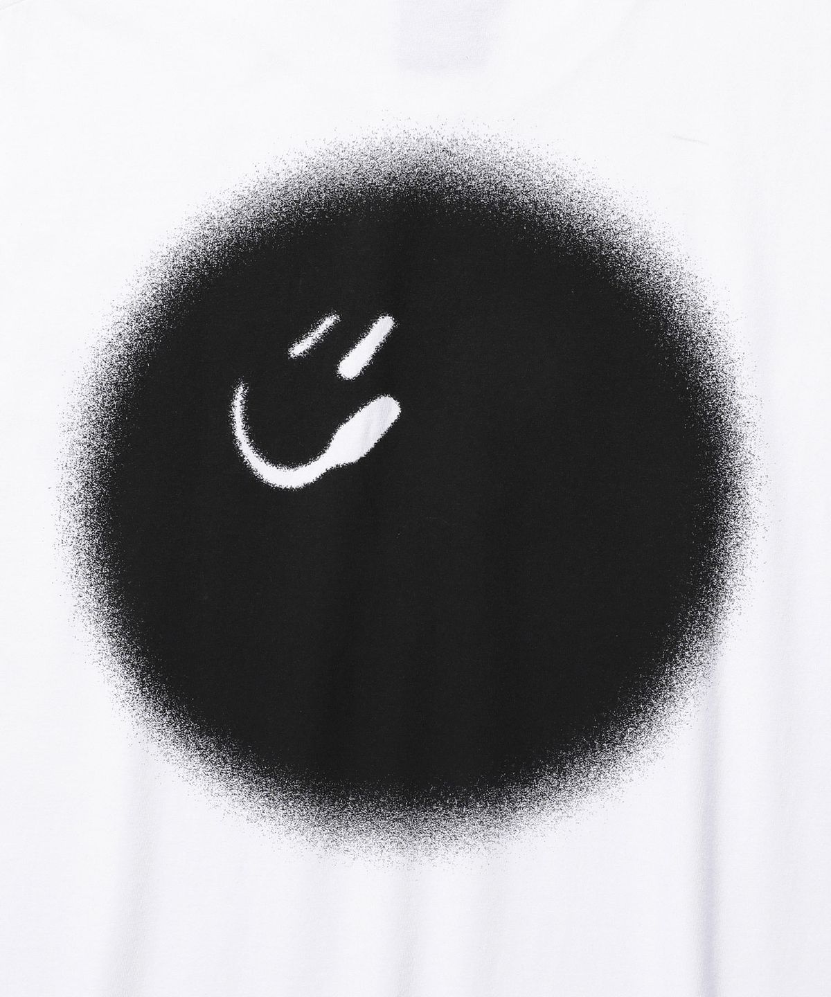 이스트쿤스트(ISTKUNST) BLUR SMILEY BALL TEE_WHITE(IK2EMMT502A)
