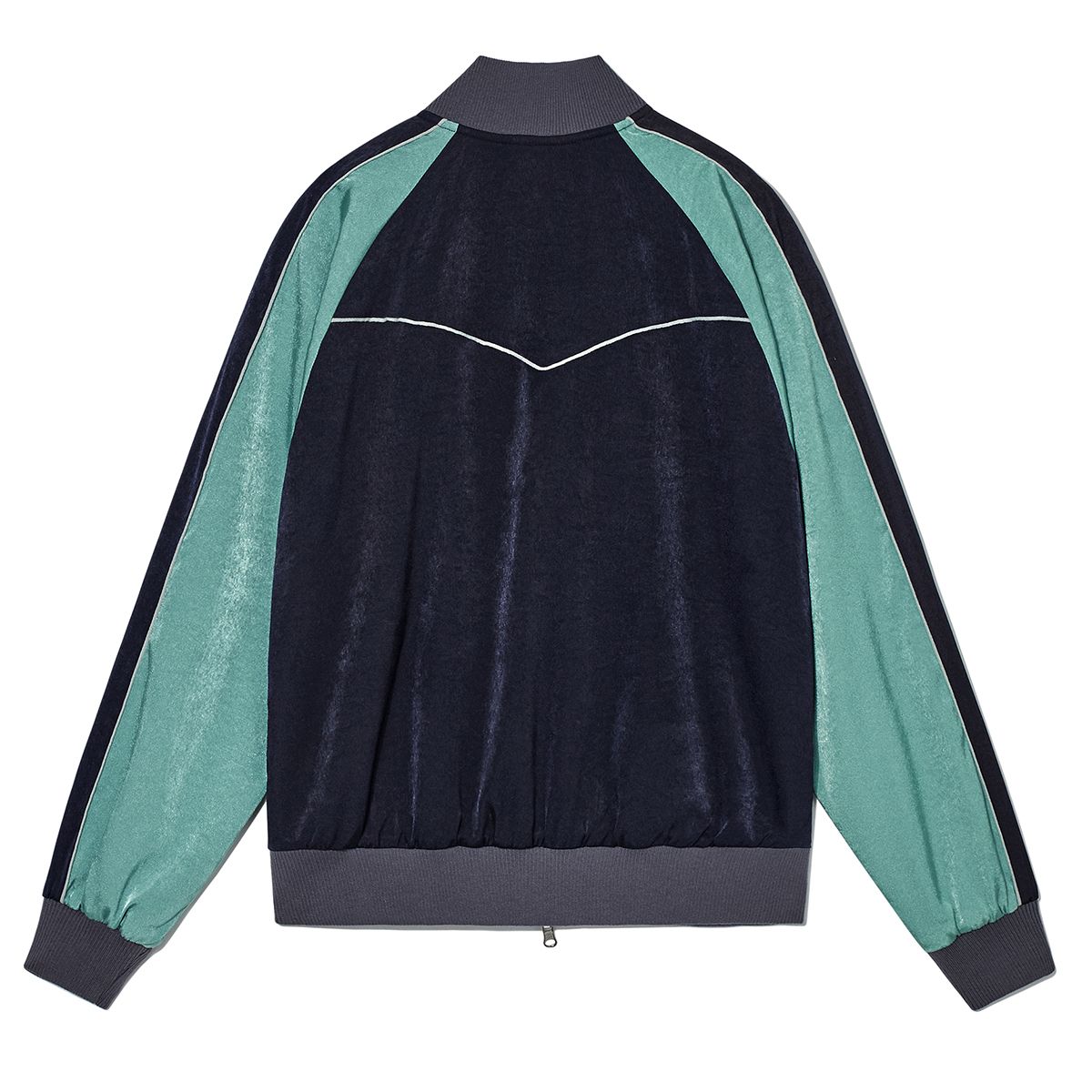 조거쉬(JOEGUSH) Psychedelic Blouson (Navy/Olive)