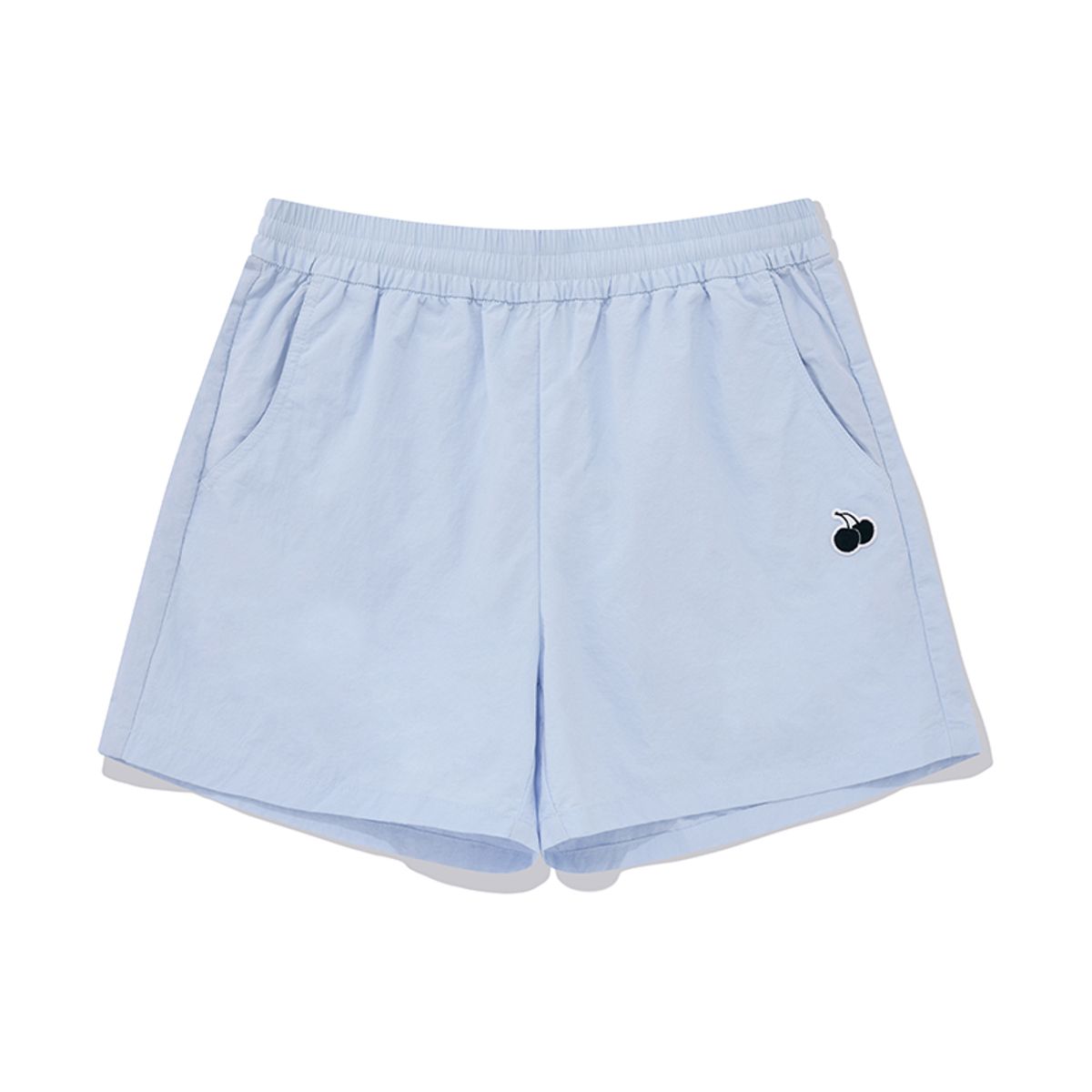 키르시(KIRSH) 모노 체리 밴딩 우븐 하프 팬츠 [라이트 스카이]