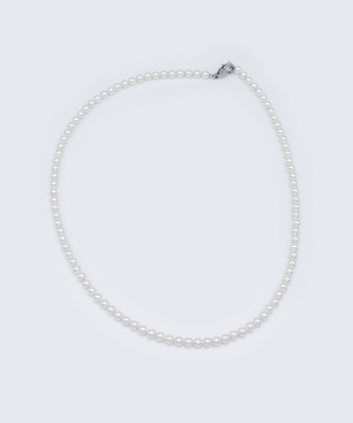 봉보(BONBEAU) Shining 4mm swarovski pearl Necklace 샤이닝 스와로브스키 진주 목걸이 4mm