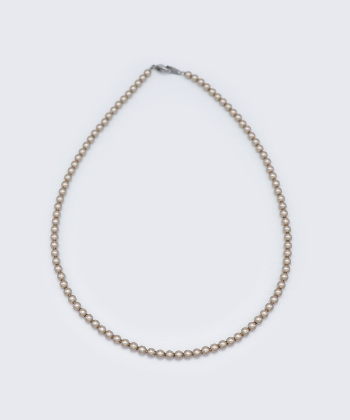 봉보(BONBEAU) Shining 4mm swarovski pearl Necklace 샤이닝 스와로브스키 진주 목걸이 4mm
