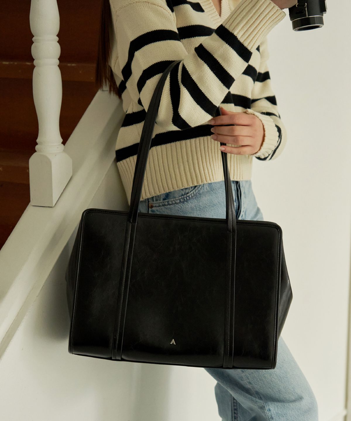 벨류엣(VALLUAT) [파우치세트] Bloom bag_Black