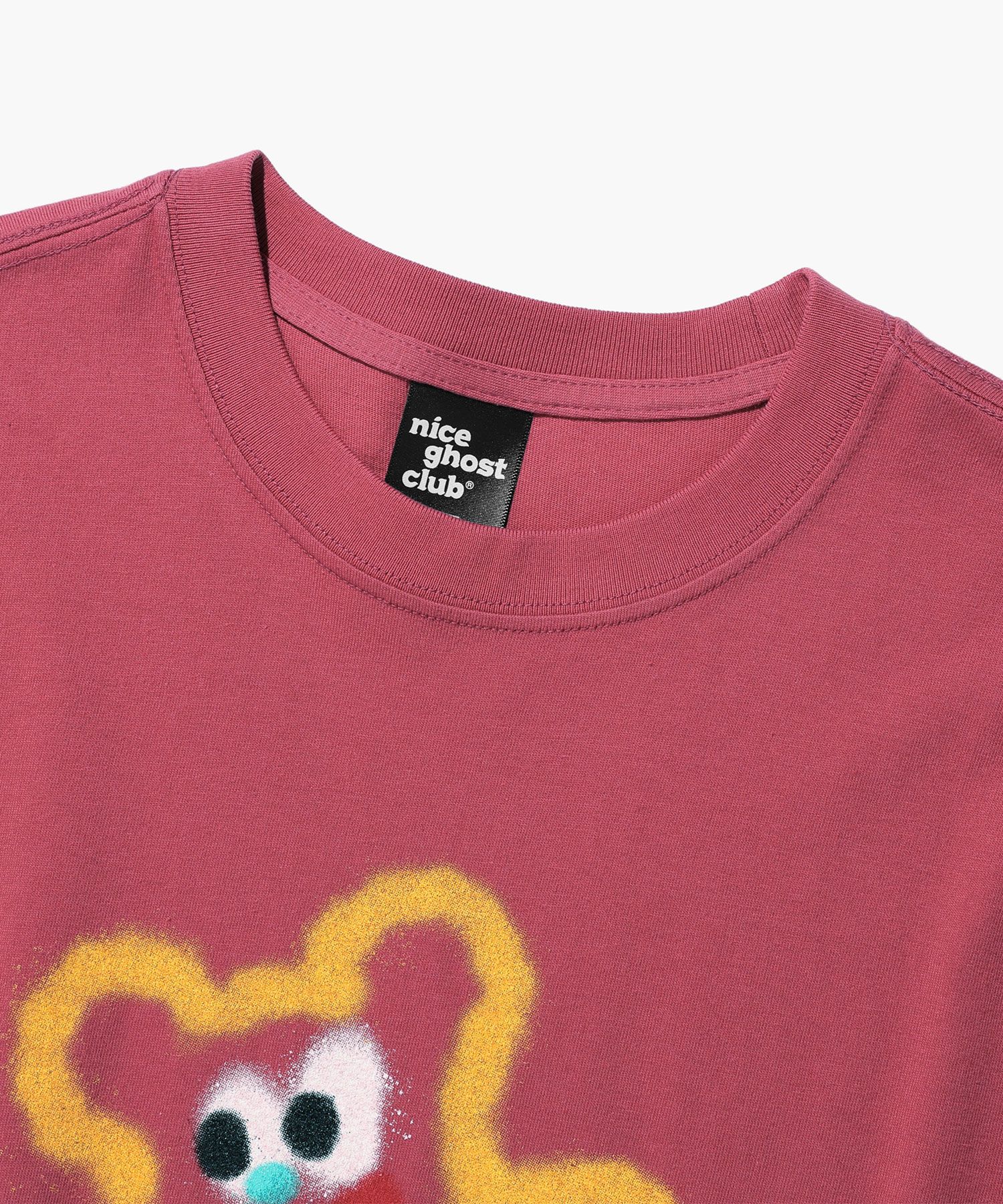 [ NICE GHOST CLUB]★24SS★韓国人気★SPRAY PRINT TEE A'GEM/9 × .kom『NICE GHOST CLUB/ナイスゴーストクラブ』SPRAY