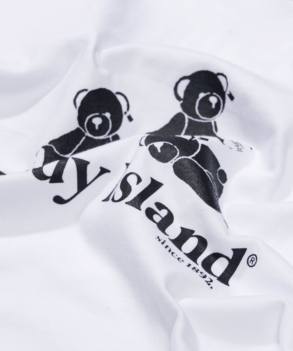 테디아일랜드(TEDDYISLAND) 쓰리테디 반팔 화이트
