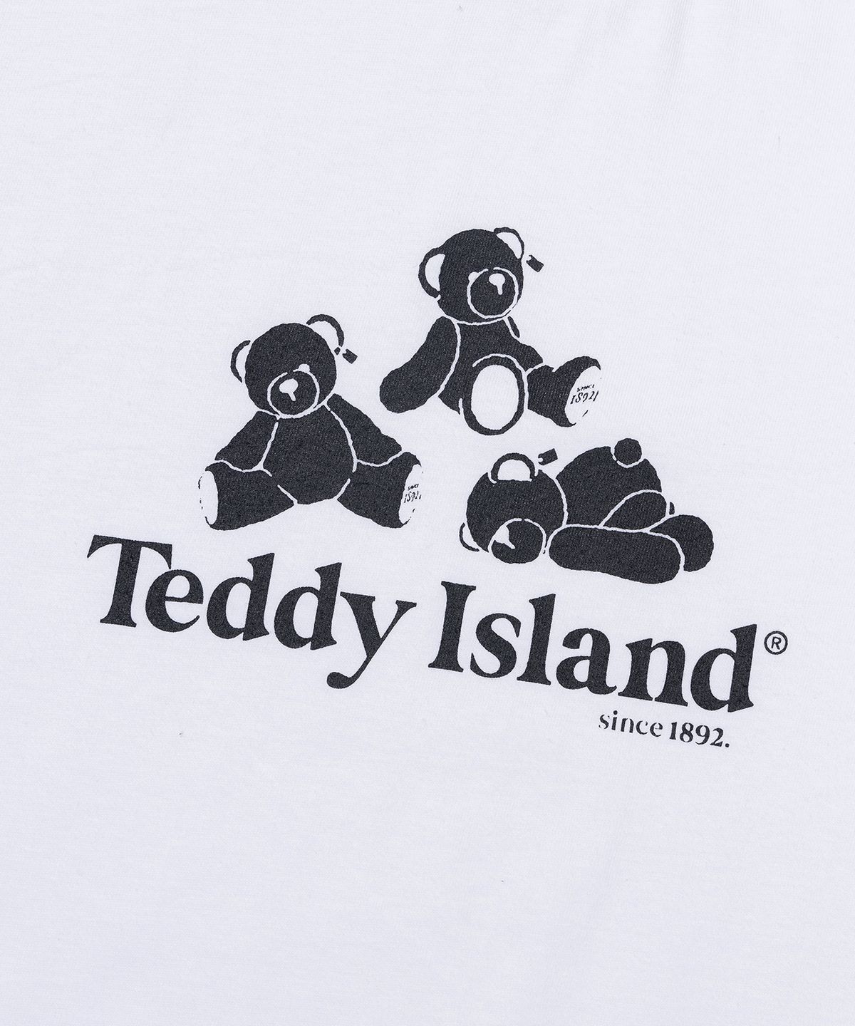 테디아일랜드(TEDDYISLAND) 쓰리테디 반팔 화이트