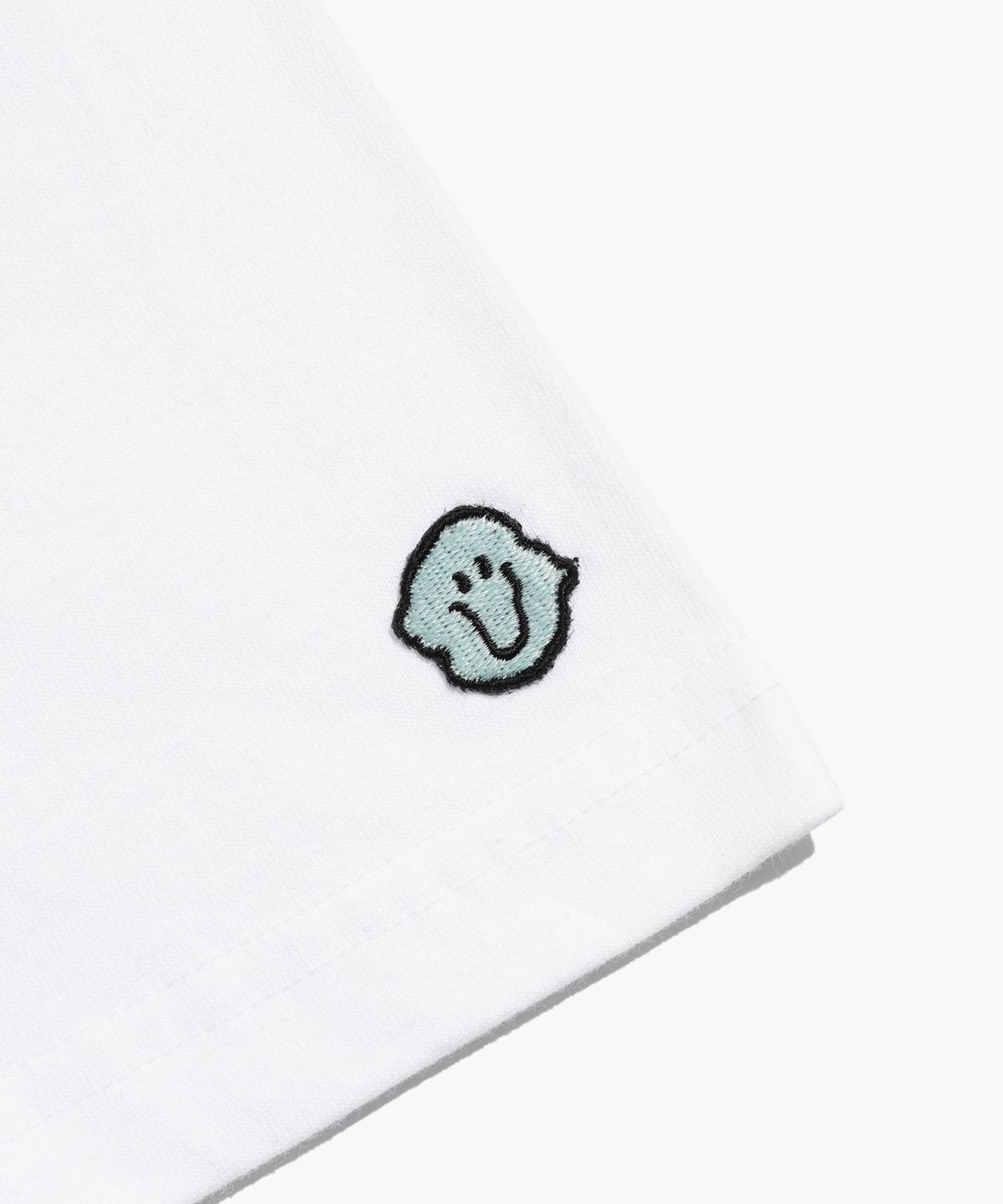 나이스고스트클럽(NICEGHOSTCLUB) NAMASTE SKELETON TEE_WHITE(NG2DMUT513A)