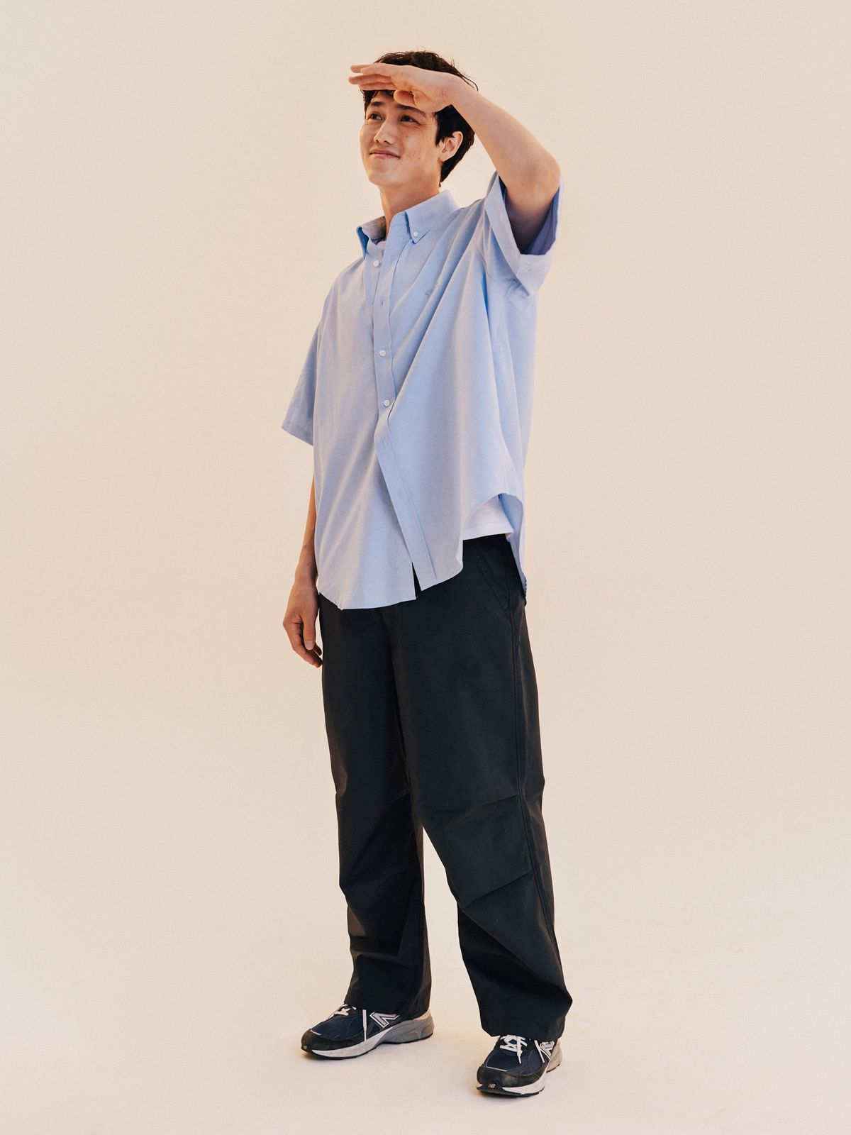 예일(YALE) [ONEMILE WEAR] BIG OXFORD SMALL ARCH SS SHIRT ORANGE