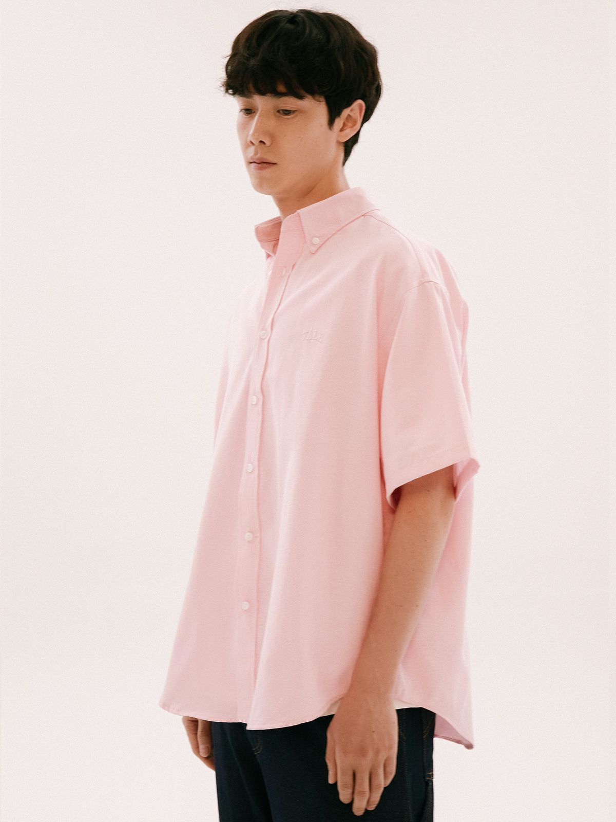 예일(YALE) [ONEMILE WEAR] BIG OXFORD SMALL ARCH SS SHIRT ORANGE
