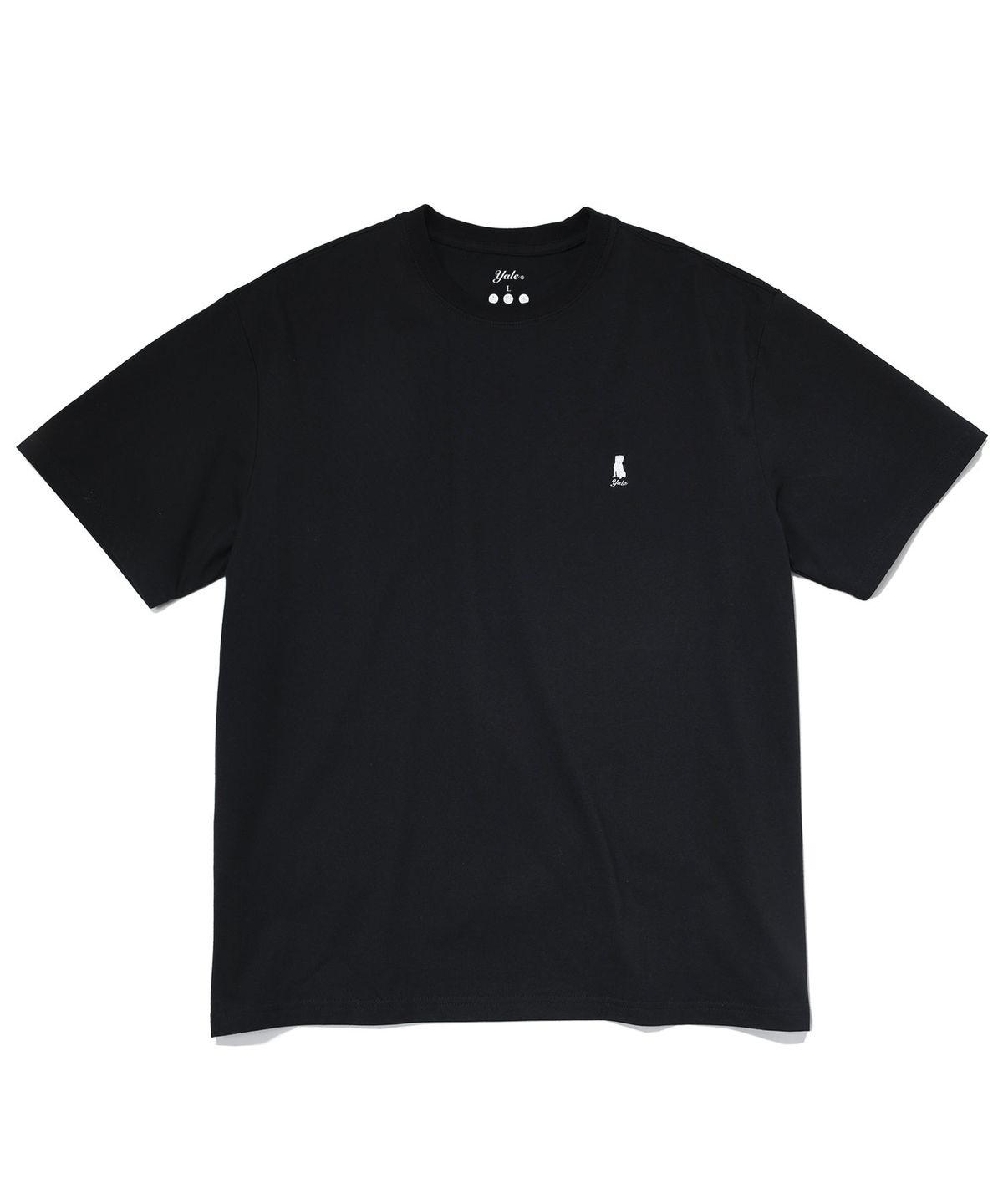 예일(YALE) [COOL COTTON] 2PACK HERITAGE DAN TEE WHITE / BLACK