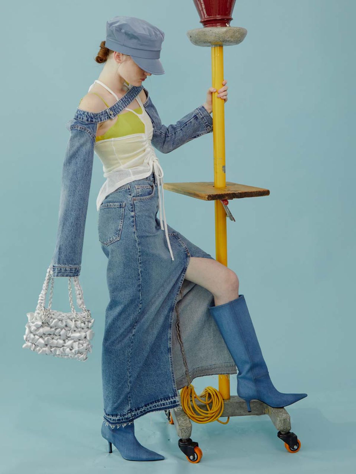 어썸니즈(AWESOME NEEDS) 모즈 캡_카데트 블루