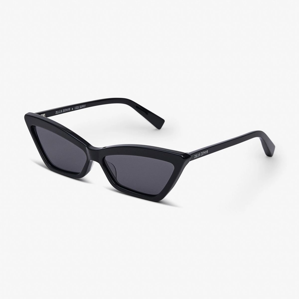 로컬서플라이(LOCAL SUPPLY) ZULU & ZEPHYR X LS: THE SLIM CATEYE - BLACK