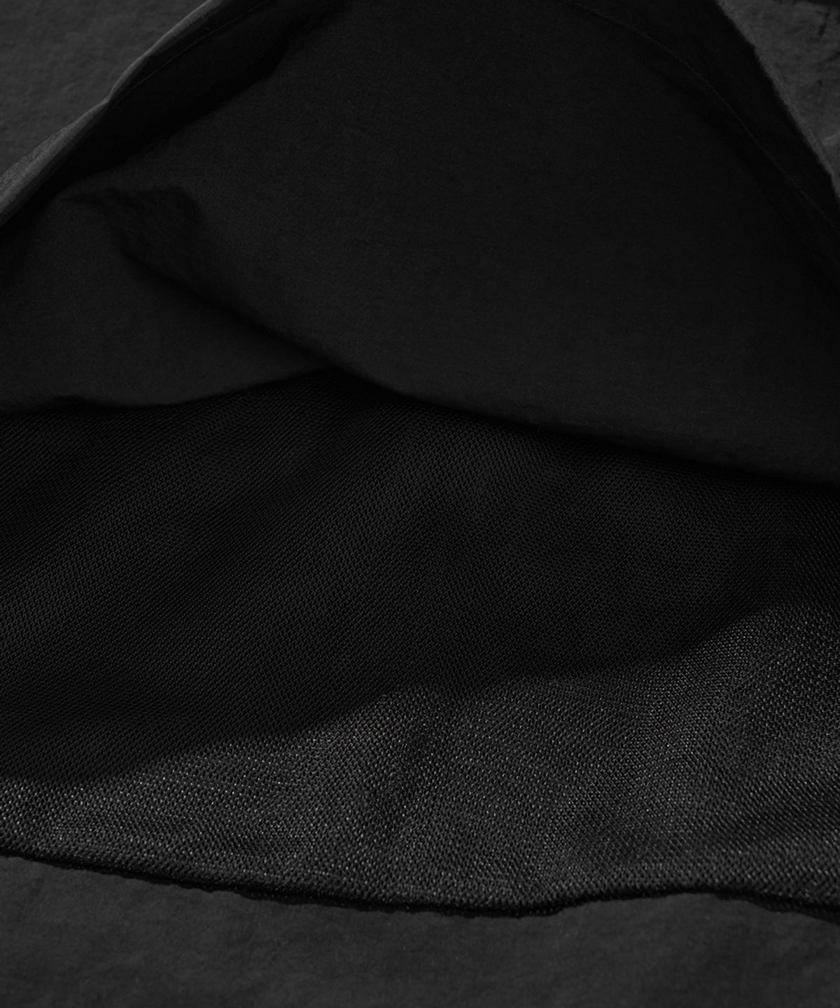 리베레(LIBERE) PACKABLE ANORAK JACKET / BLACK