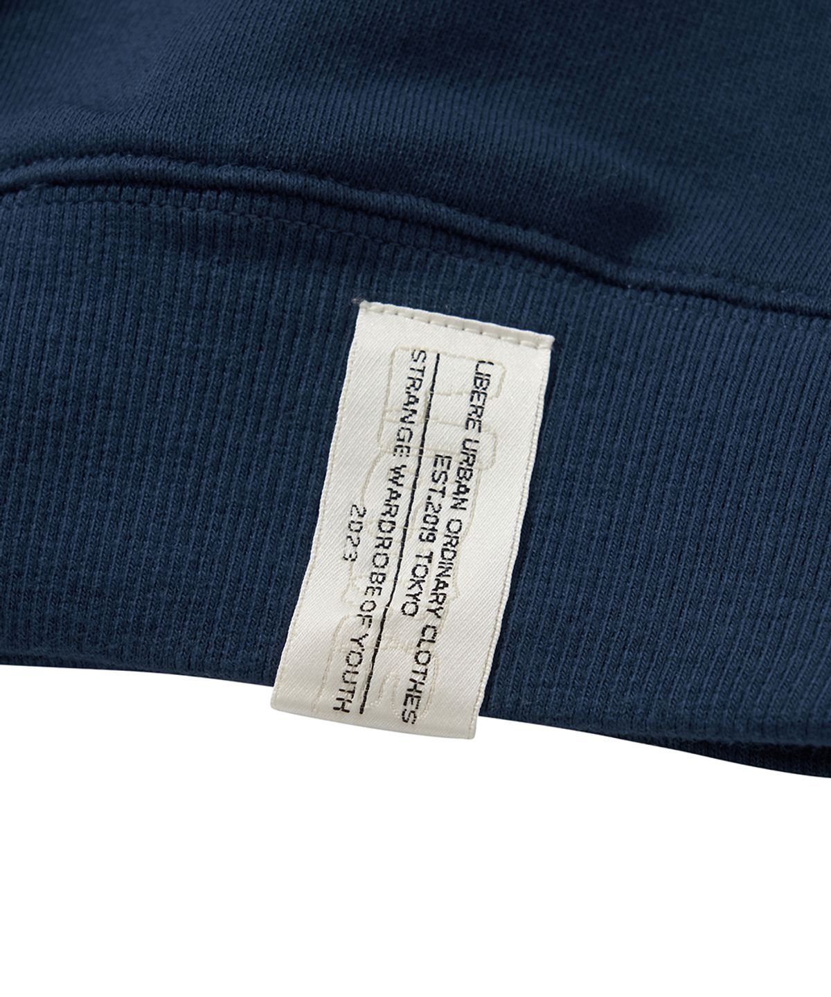 리베레(LIBERE) CHEEKY CREW SWEAT / NAVY