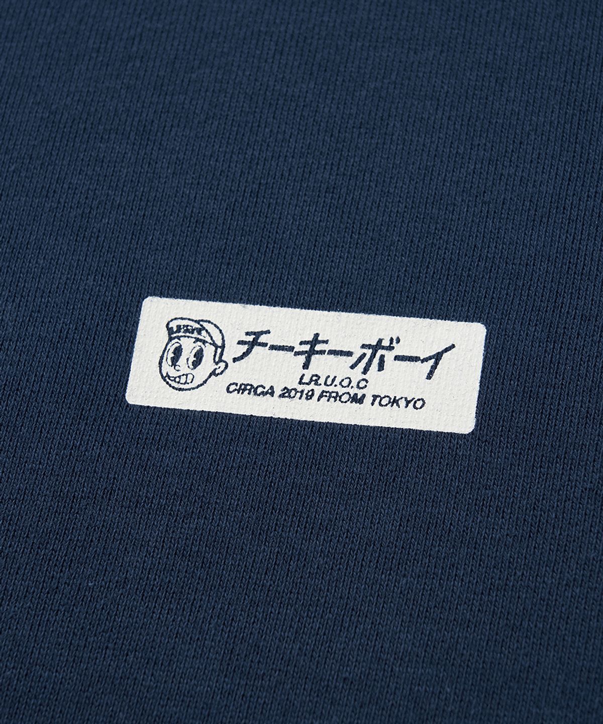 리베레(LIBERE) CHEEKY CREW SWEAT / NAVY
