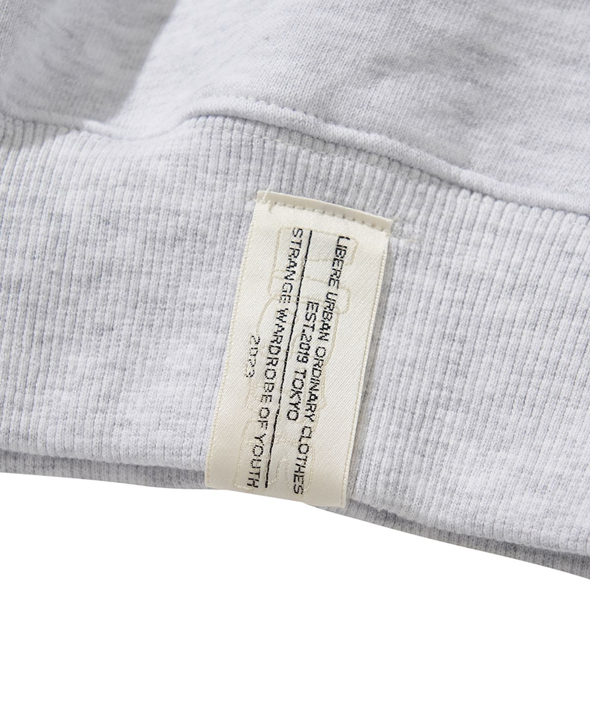 리베레(LIBERE) CHEEKY CREW SWEAT / GRAY