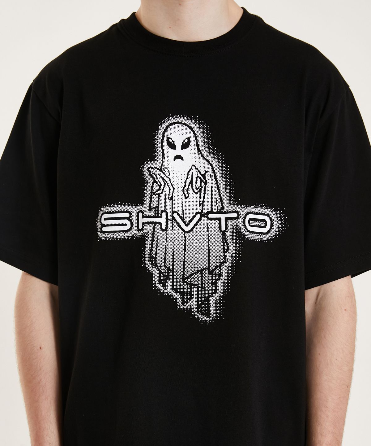 슈브토(SHVTO) Alien ghost t-shirt