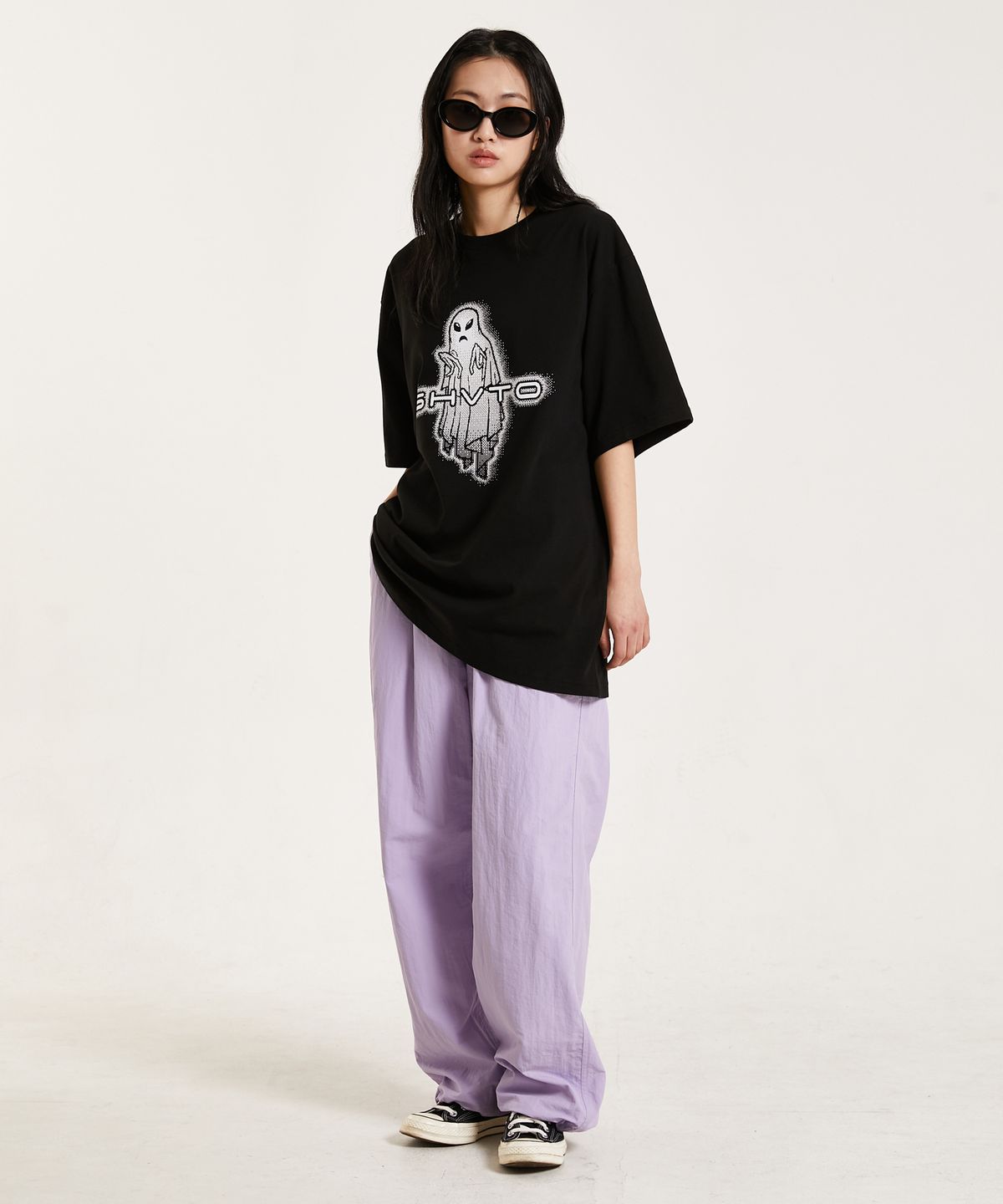 슈브토(SHVTO) Alien ghost t-shirt