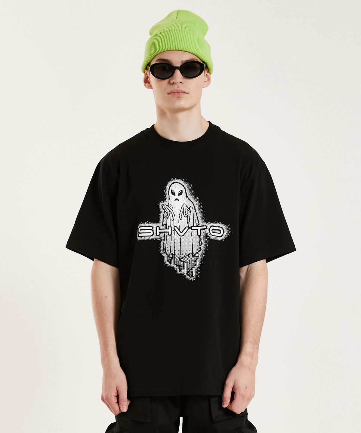 슈브토(SHVTO) Alien ghost t-shirt