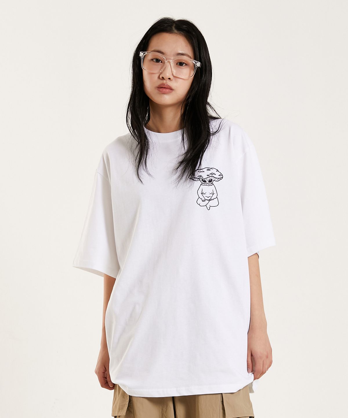 슈브토(SHVTO) Baby mushroom t-shirt