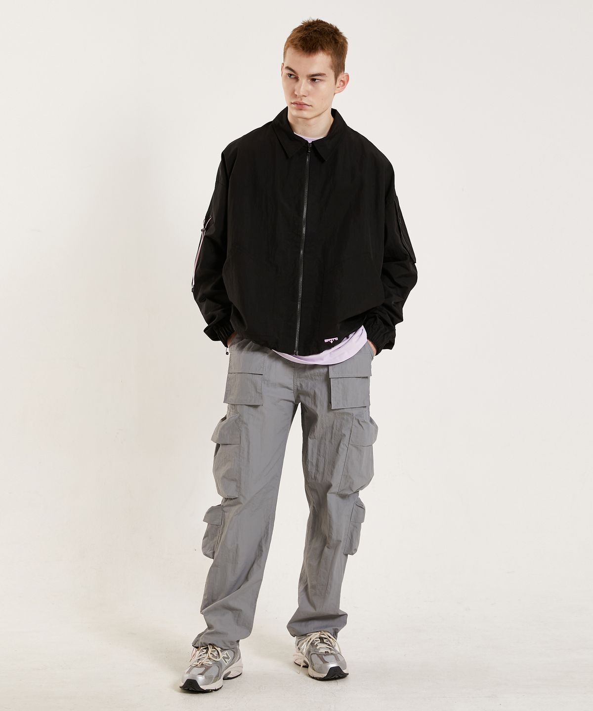 슈브토(SHVTO) Nylon multi pocket pants