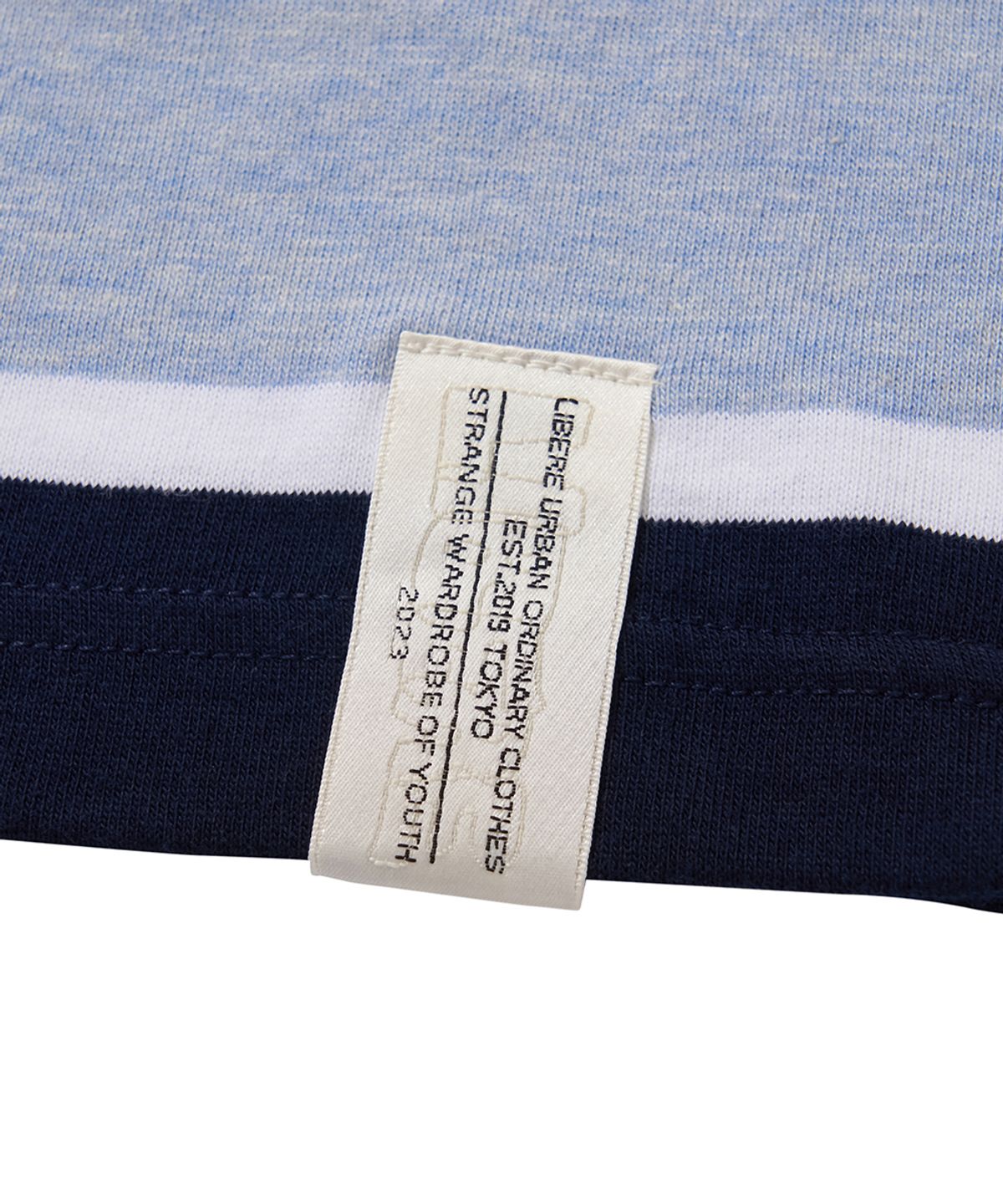 리베레(LIBERE) BORDER POCKET SS TEE / BLACK