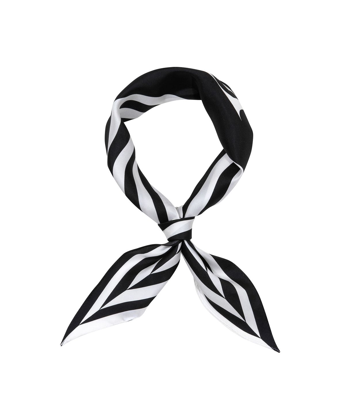 리끌로우(RECLOW) RC SYMBOL STRIPE 빅실크 스카프