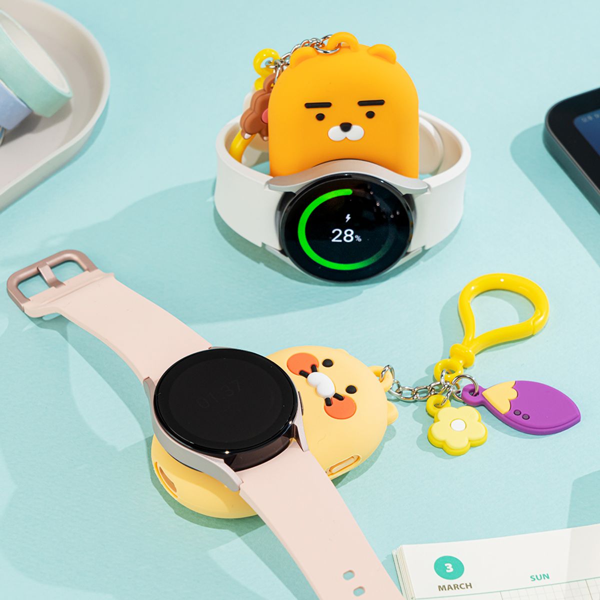 카카오프렌즈 파트너(KAKAOFRIENDS PARTNERS) 워치톡 갤럭시워치 보조배터리