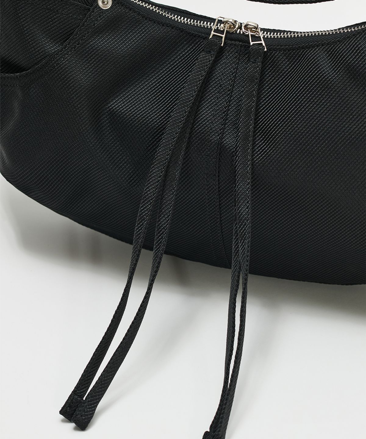 메종미네드(MAISON MINED) TWO TONE SADDLEBAG BLACK
