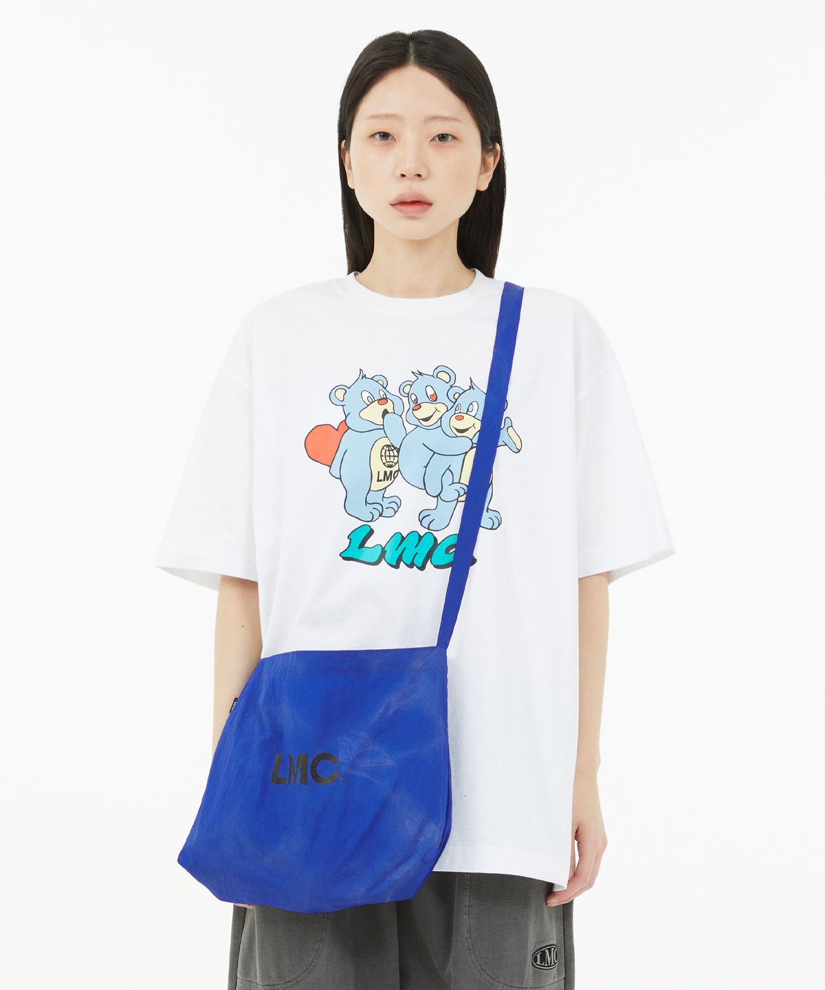 엘엠씨(LMC) NYLON TIE DYE CROSS BAG orange