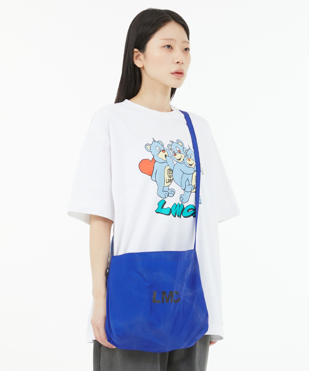 엘엠씨(LMC) NYLON TIE DYE CROSS BAG orange