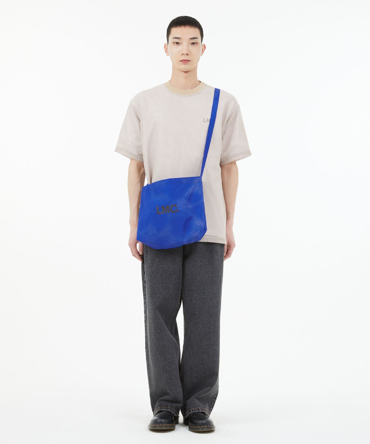 엘엠씨(LMC) NYLON TIE DYE CROSS BAG blue