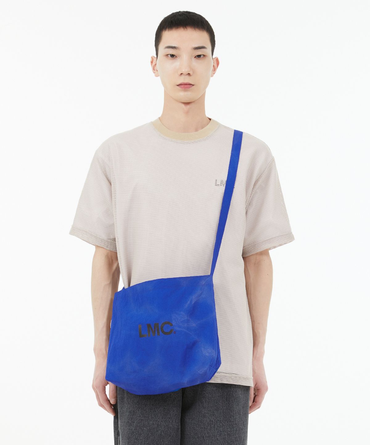 엘엠씨(LMC) NYLON TIE DYE CROSS BAG blue