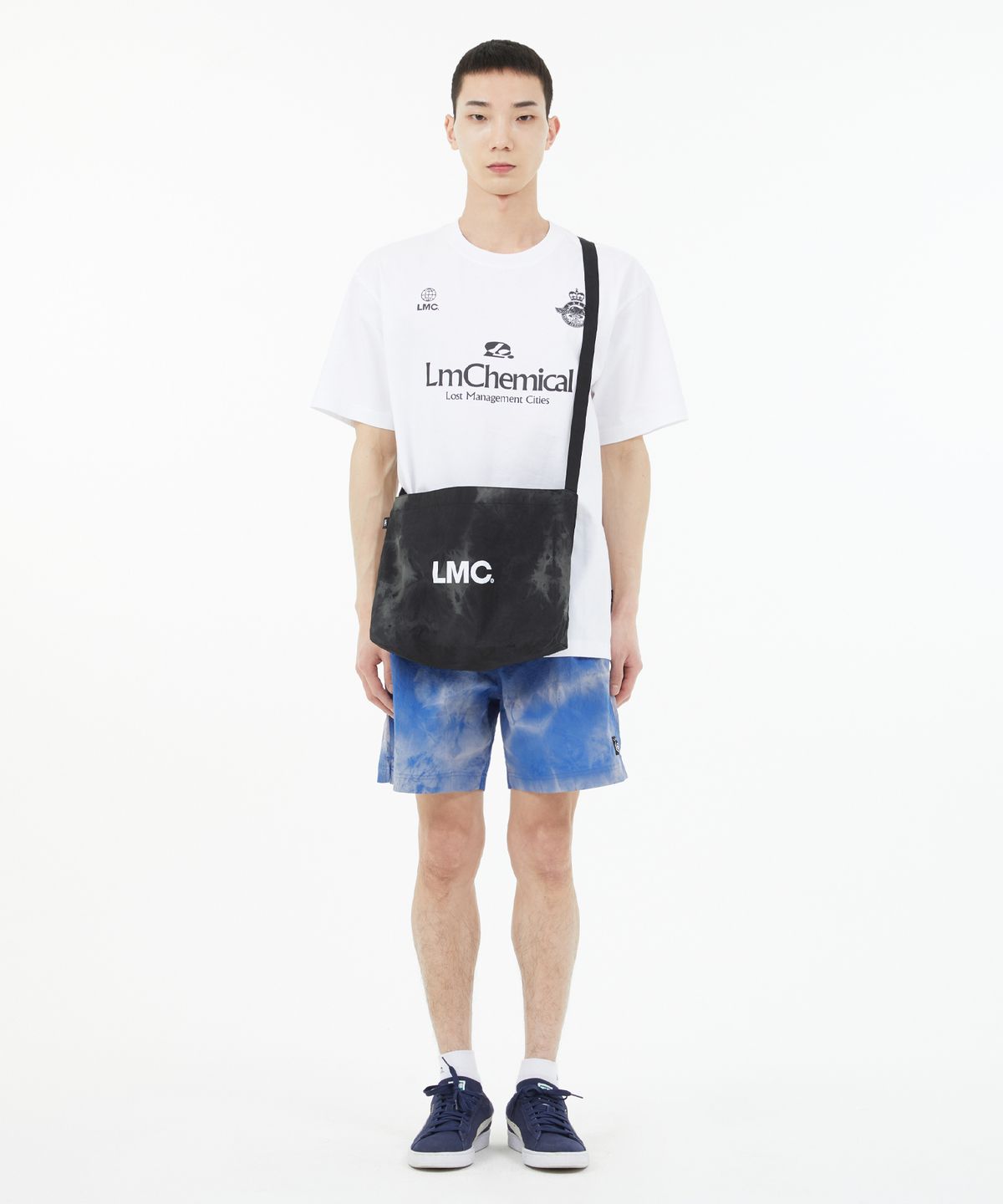 엘엠씨(LMC) NYLON TIE DYE CROSS BAG black