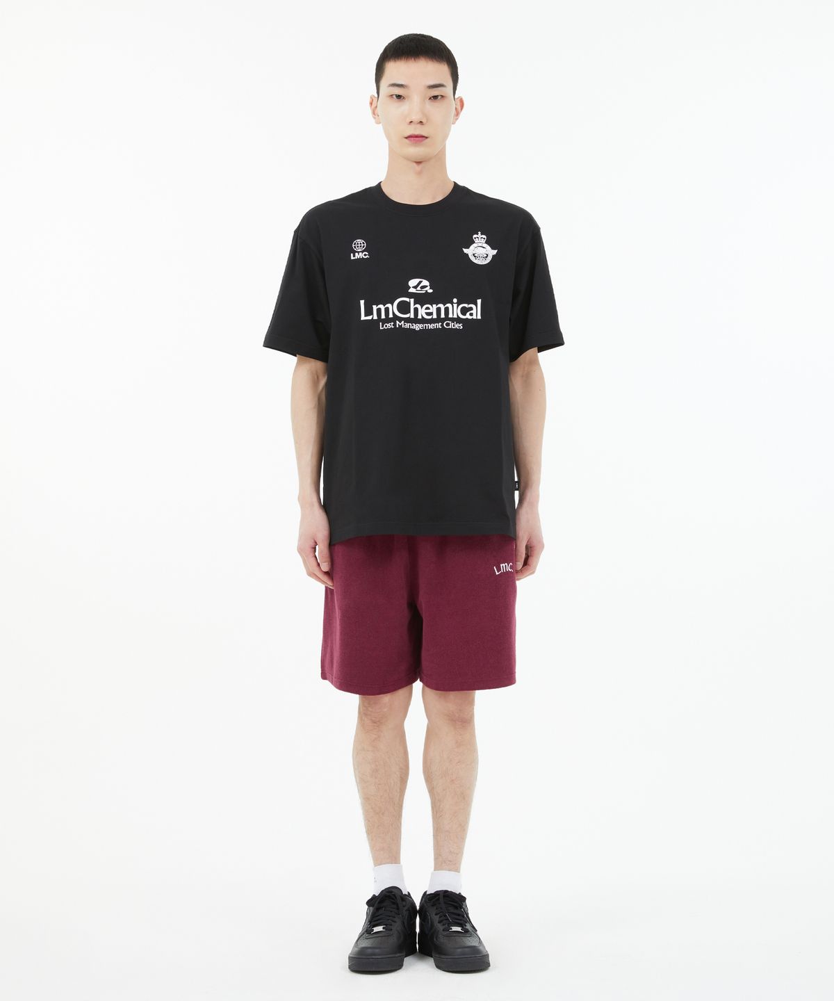엘엠씨(LMC) TERRY SHORTS burgundy
