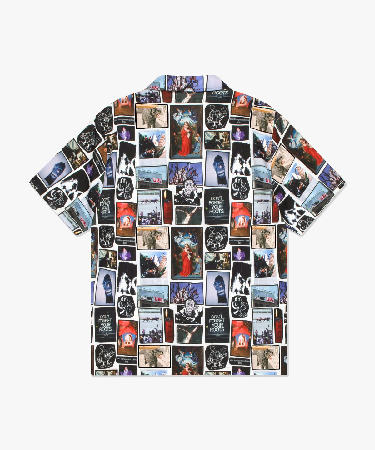 엘엠씨(LMC) COLLAGE SHORT SLV SHIRT multi