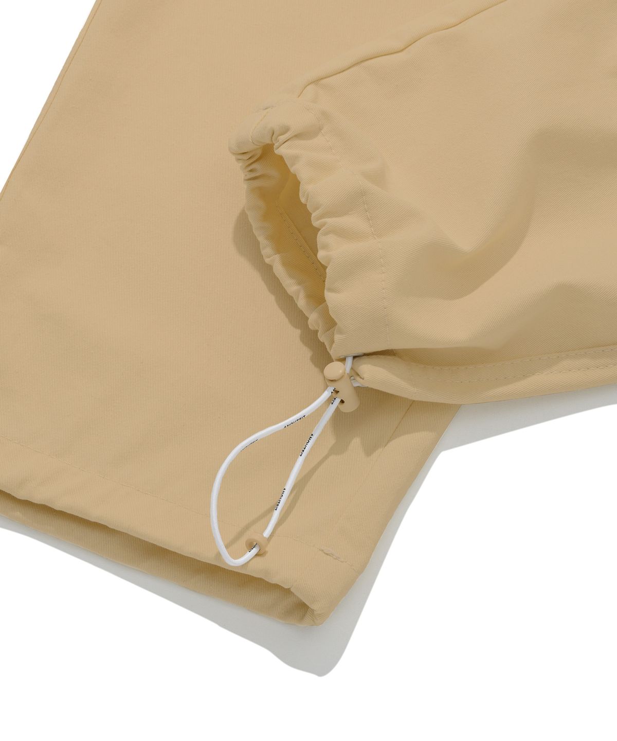 언아웃핏(AOTT) 유니섹스 스트레이트 카고 조거팬츠 베이지 v2