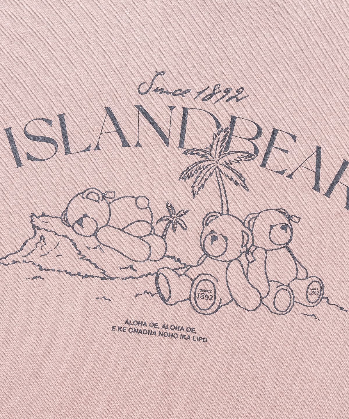 테디아일랜드(TEDDYISLAND) 아일랜드베어 반팔 인디핑크